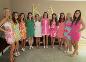 Our 2012 council during fall recruitment.